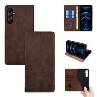 Θήκη Πορτοφόλι Vintage Magnet Wallet Sonique Samsung Galaxy A05s 4G Καφέ
