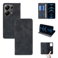 Θήκη Πορτοφόλι Vintage Magnet Wallet Sonique Xiaomi Redmi Note 13 Pro 4G / Poco M6 Pro 4G / Redmi Note 14S Μαύρο