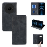 Θήκη Πορτοφόλι Vintage Magnet Wallet Sonique Xiaomi Redmi A3 / Redmi A3x Μαύρο