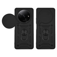 Θήκη Ring Armor CamPro Sonique για Xiaomi Redmi A3 / Redmi A3x Μαύρο