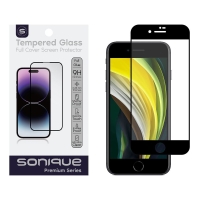 Hardy Glass Sonique Premium Series HD Full Cover 9H Apple iPhone 7 / iPhone 8 / iPhone SE 2020 / iPhone SE 2022 Μαύρο