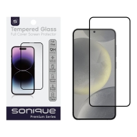 Hardy Glass Sonique Premium Series HD Full Cover 9H (fingerprint unlock) Samsung Galaxy S24 Plus / Galaxy S25 Plus Μαύρο