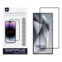 Hardy Glass Sonique Premium Series HD Full Cover 9H (fingerprint unlock) Samsung Galaxy S24 Ultra Μαύρο