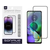 Hardy Glass Sonique Premium Series HD Full Cover 9H Motorola Moto G54 5G / Moto G54 5G Power Μαύρο
