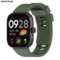 Λουράκι Σιλικόνης Sonique Color για Xiaomi Redmi Watch 4 Πράσινο Σκούρο