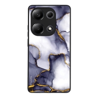 Θήκη Sonique Marble Series για Xiaomi Redmi Note 13 Pro 4G / Poco M6 Pro 4G / Redmi Note 14S Μωβ Γκρι