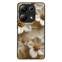 Θήκη Sonique 3D Flower Series για Xiaomi Redmi Note 13 Pro 4G / Poco M6 Pro 4G / Redmi Note 14S Λευκό