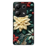 Θήκη Sonique 3D Flower Series για Xiaomi Redmi Note 13 Pro 4G / Poco M6 Pro 4G / Redmi Note 14S Πράσινο