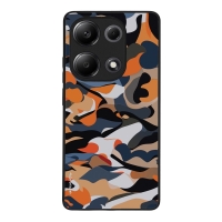 Θήκη Sonique Camouflage Army Series για Xiaomi Redmi Note 13 Pro 4G / Poco M6 Pro 4G / Redmi Note 14S Πορτοκαλί