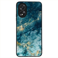 Θήκη Sonique Marble Series για Oppo A38 Μπλε