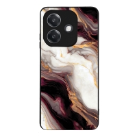 Θήκη Sonique Marble Series για Oppo A40 Μπορντώ