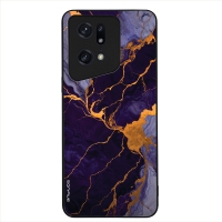 Θήκη Sonique Marble Series για Oppo Find X5 Pro 5G Μωβ