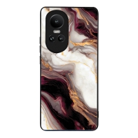Θήκη Sonique Marble Series για Oppo Reno10 5G Μπορντώ