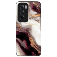 Θήκη Sonique Marble Series για Oppo Reno12 5G Μπορντώ