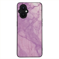 Θήκη Sonique Marble Series για Oppo Reno7 Lite 5G / Oppo Reno8 Lite 5G Βιολετί