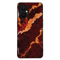 Θήκη Sonique Marble Series για Oppo Reno7 Lite 5G / Oppo Reno8 Lite 5G Κόκκινο