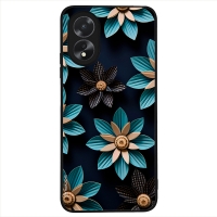 Θήκη Sonique 3D Flower Series για Oppo A38 Γαλάζιο