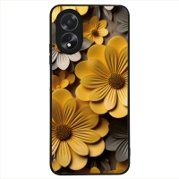 Θήκη Sonique 3D Flower Series για Oppo A38 Κίτρινο