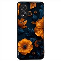 Θήκη Sonique 3D Flower Series για Oppo A38 Πορτοκαλί 01