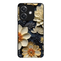 Θήκη Sonique 3D Flower Series για Oppo A40 Εκρού