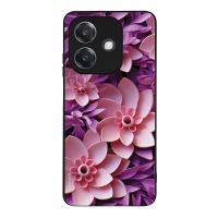 Θήκη Sonique 3D Flower Series για Oppo A40 Ροζ