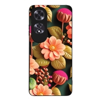 Θήκη Sonique 3D Flower Series για Oppo A60 Σομόν