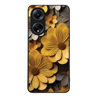 Θήκη Sonique 3D Flower Series για Oppo A98 5G Κίτρινο