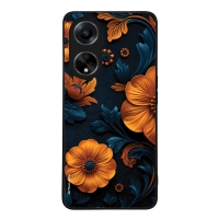 Θήκη Sonique 3D Flower Series για Oppo A98 5G Πορτοκαλί 01