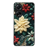 Θήκη Sonique 3D Flower Series για Oppo A98 5G Πράσινο