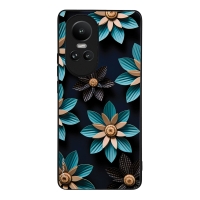 Θήκη Sonique 3D Flower Series για Oppo Reno10 5G Γαλάζιο