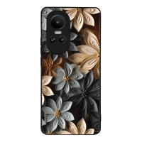 Θήκη Sonique 3D Flower Series για Oppo Reno10 5G Γκρι