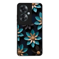Θήκη Sonique 3D Flower Series για Oppo Reno11 F 5G Γαλάζιο