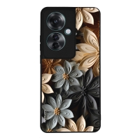 Θήκη Sonique 3D Flower Series για Oppo Reno11 F 5G Γκρι