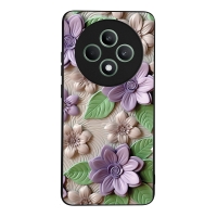 Θήκη Sonique 3D Flower Series για Oppo Reno12 F 5G / Oppo Reno12 FS 5G Βιολετί