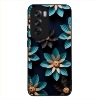 Θήκη Sonique 3D Flower Series για Oppo Reno12 Pro 5G Γαλάζιο