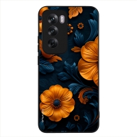 Θήκη Sonique 3D Flower Series για Oppo Reno12 Pro 5G Πορτοκαλί 01
