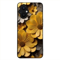 Θήκη Sonique 3D Flower Series για Oppo Reno7 Lite 5G / Oppo Reno8 Lite 5G Κίτρινο