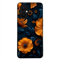 Θήκη Sonique 3D Flower Series για Oppo Reno7 Lite 5G / Oppo Reno8 Lite 5G Πορτοκαλί 01