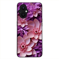 Θήκη Sonique 3D Flower Series για Oppo Reno7 Lite 5G / Oppo Reno8 Lite 5G Ροζ