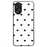 Θήκη Sonique Heart Series για Oppo A38 Λευκό