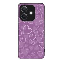 Θήκη Sonique Heart Series για Oppo A40 Βιολετί