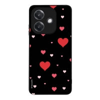 Θήκη Sonique Heart Series για Oppo A40 Μαύρο