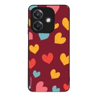 Θήκη Sonique Heart Series για Oppo A40 Μπορντώ