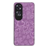 Θήκη Sonique Heart Series για Oppo A60 Βιολετί