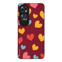 Θήκη Sonique Heart Series για Oppo A60 Μπορντώ
