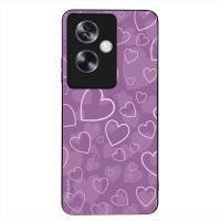 Θήκη Sonique Heart Series για Oppo A79 5G Βιολετί