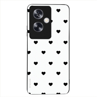Θήκη Sonique Heart Series για Oppo A79 5G Λευκό