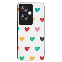 Θήκη Sonique Heart Series για Oppo A79 5G Λευκό 02