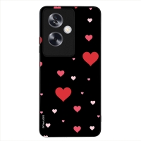 Θήκη Sonique Heart Series για Oppo A79 5G Μαύρο