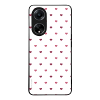 Θήκη Sonique Heart Series για Oppo A98 5G Λευκό 01